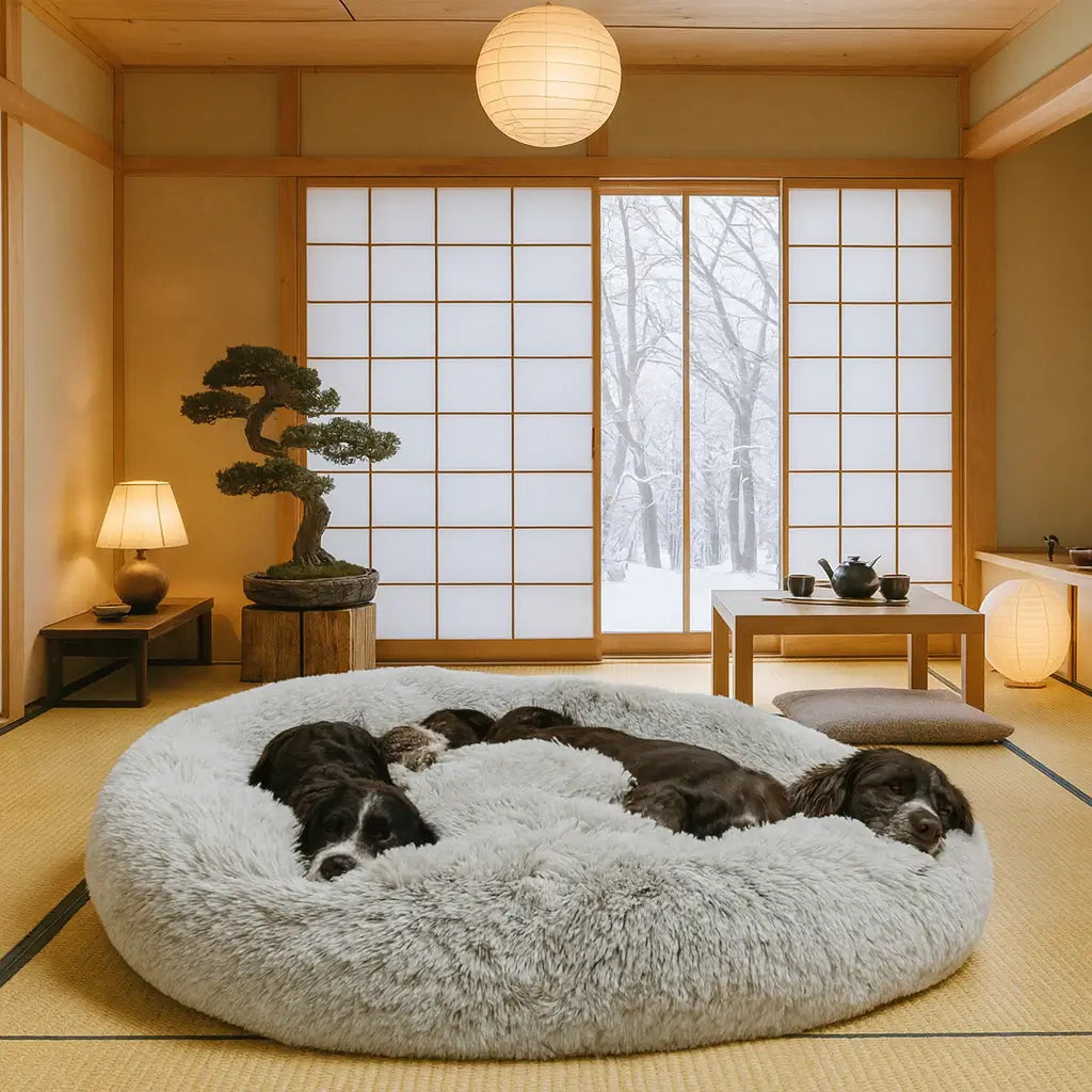 MrFluffyFriend - ワンちゃんのストレスを和らげる極上のペットベッド