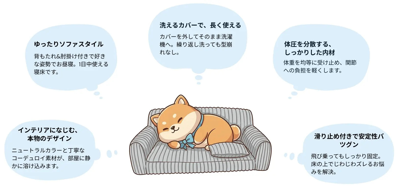 <strong>飼い主さんたちに愛される理由</strong>